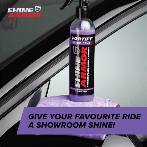 Ceramic Coating Fortify Quick Coat Car Wax Polish Spray Waterless Wash & Wax ... - Picture 8 of 8