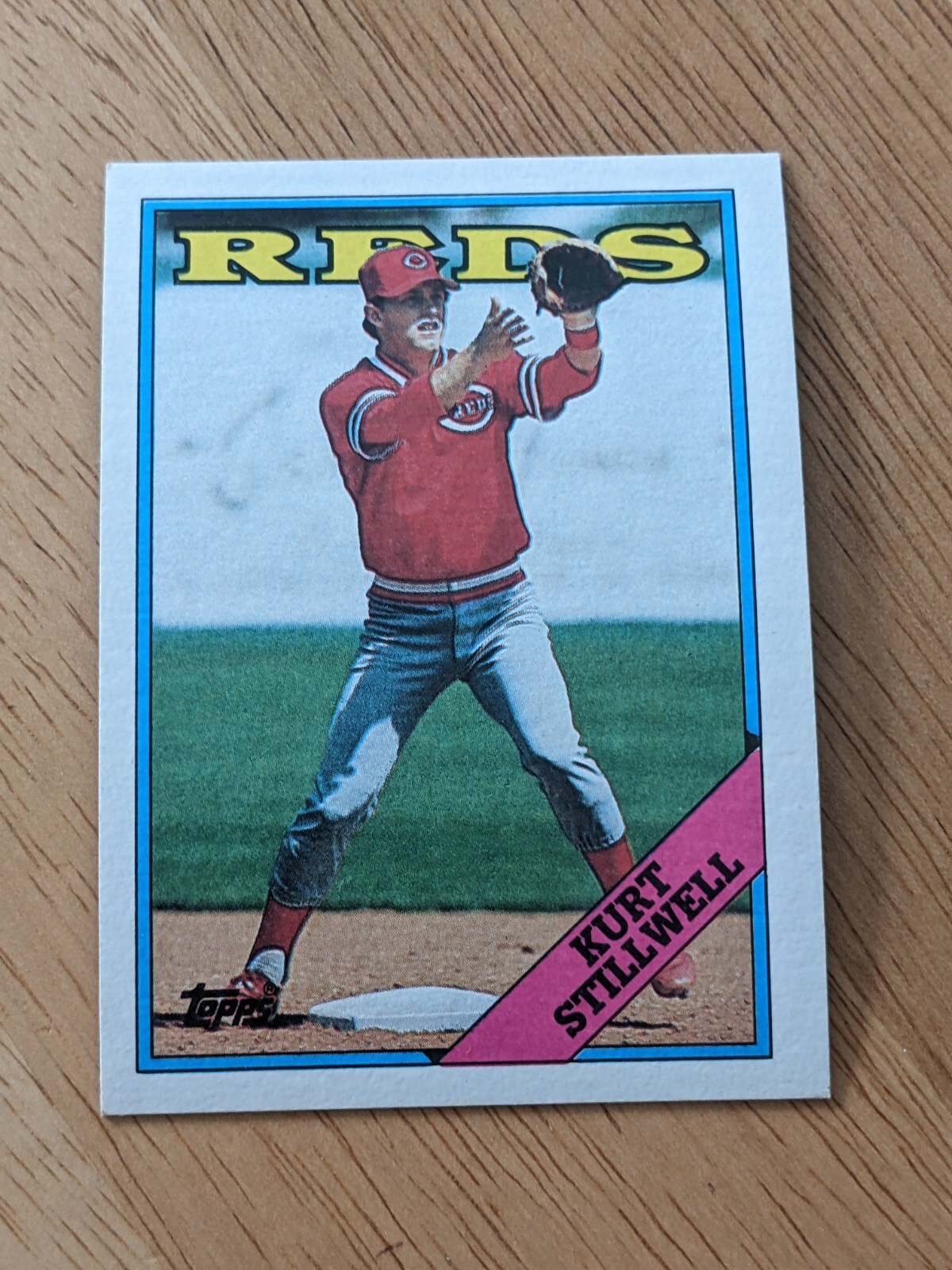 1988 Topps Baseball - #339 Kurt Stillwell - Cincinnati Reds