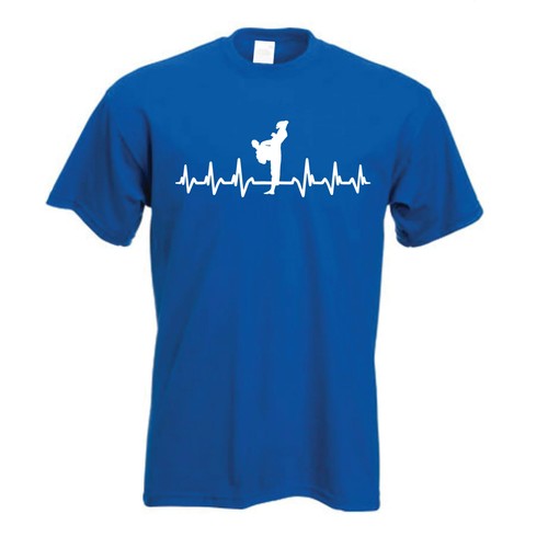 Karate T shirt | It's in My HeartBeat Freestyle Martial Arts t-shirt MMA tshirt - Picture 2 of 12