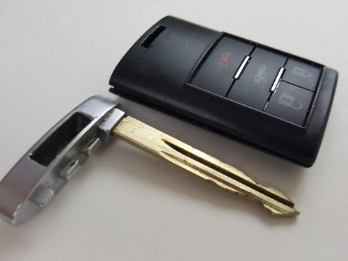 ORIGINAL CHEVROLET CORVETTE 08-13 OEM SMART KEY LESS ENTRY REMOTE FOB DRIVER-1 - Picture 10 of 18