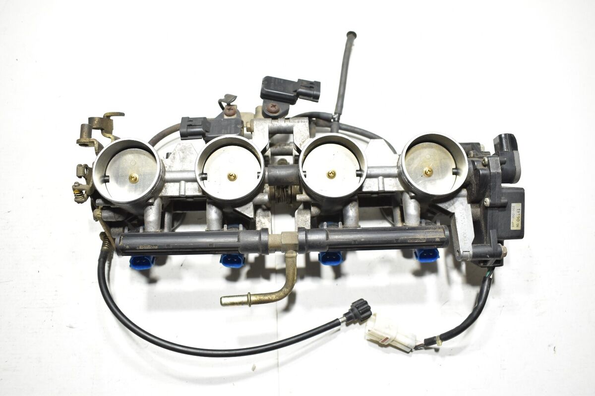2003 2004 KAWASAKI NINJA ZX6R 636 THROTTLE BODY INJECTOR OEM 2003 2004 KAWASAKI NINJA ZX6R 636 THROTTLE BODY INJECTOR OEM
