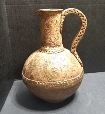 Marina Smelik Rustic Earthenware Jug with Handle, Large