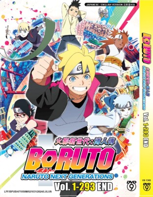 ANIME DVD~BORUTO: NARUTO NEXT GENERATION VOL.1-293 [ENGLISH DUBBED] REGION ALL