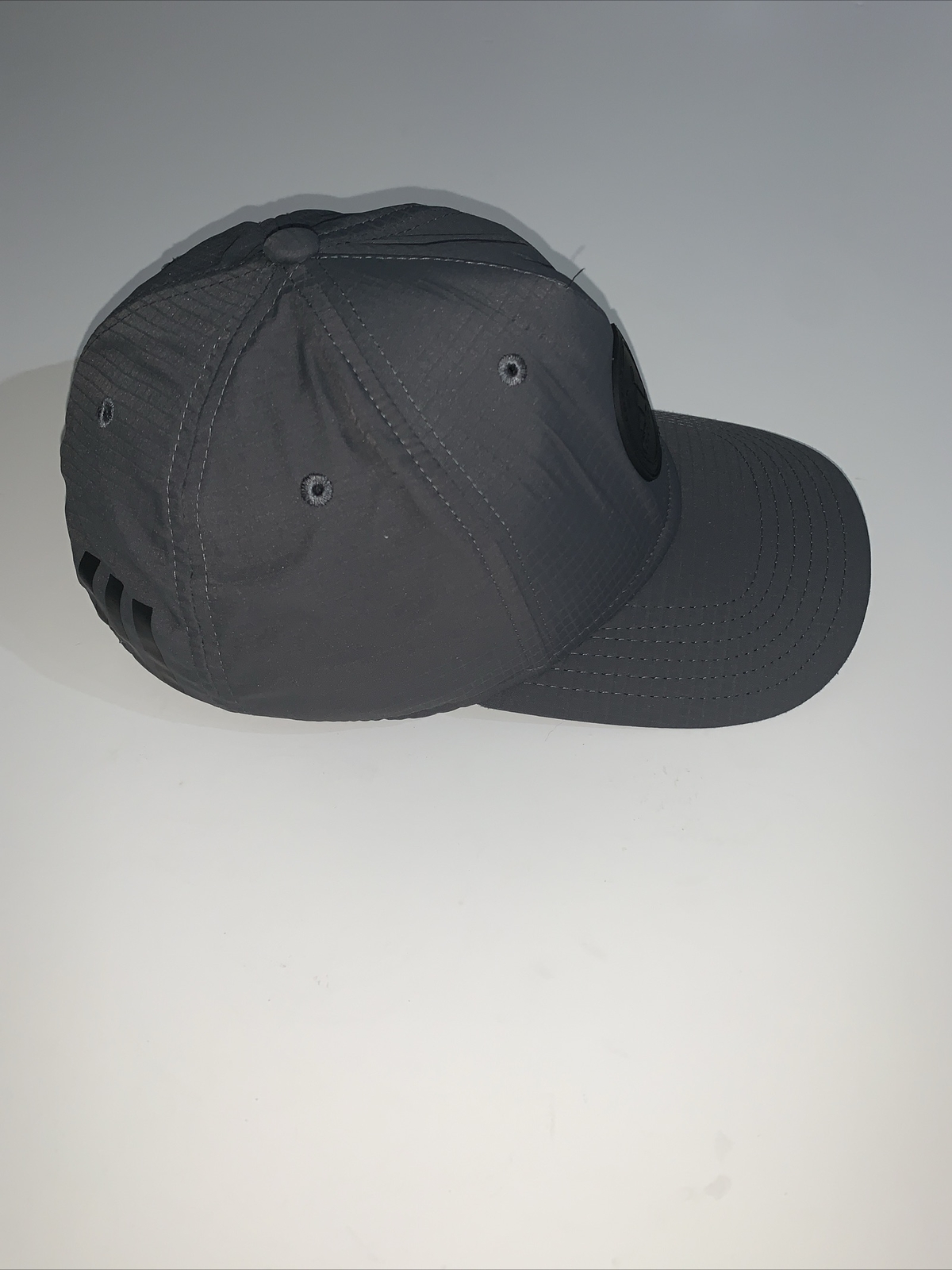 Adidas Affiliate II Ball Cap Golf Charcoal Gray Logo Snap Back