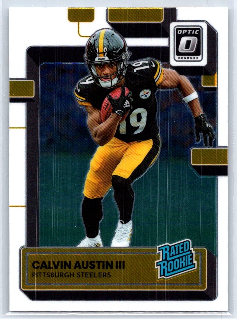 2022 Donruss Optic Calvin Austin III   Rated Rookie RC Steelers #236
