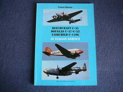 Beechcraft C-45, Douglas C-47-C-53, Fairchild C-119G in Italian Service