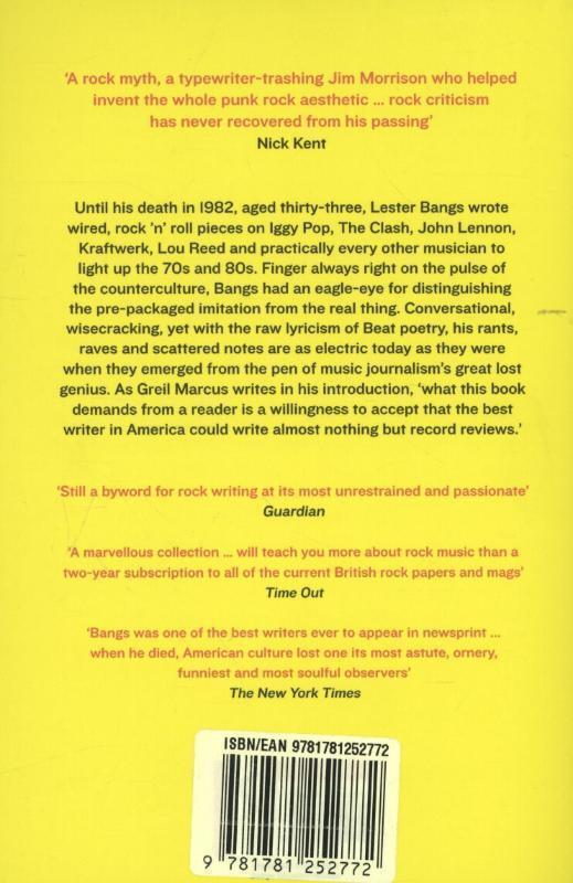 Thumbnail - Psychotic Reactions And Carburetor Dung | Lester Bangs | Englisch |