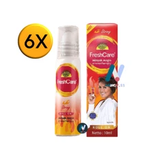 FRESHCARE HOT Medicated Oil Minyak Angin STRONG Roll On Natural Aromatherapy 6X