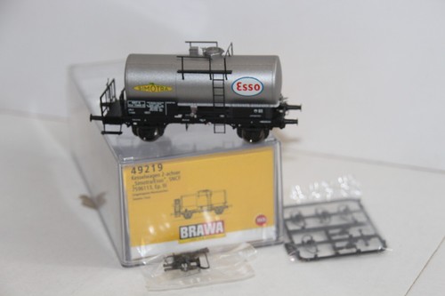 Brawa H0 4919 SNCF 2-achs Güterwagen "ESSO Simotra" | Zustand: Gebraucht