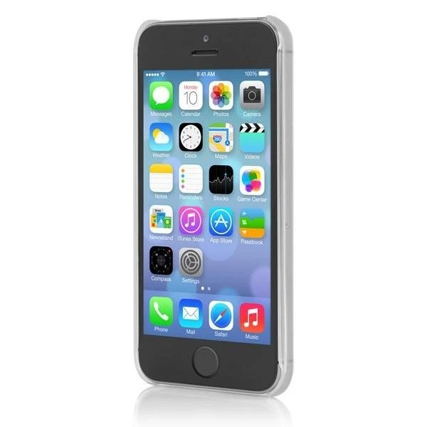 GENUINE INCIPIO IPHONE SE 5 5S FEATHER ULTRA THIN SOFT TOUCH CASE COVER | CLEAR - Image 3 of 4