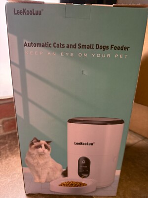 Leekooluu Automatic pet feeder  Camera Feeders