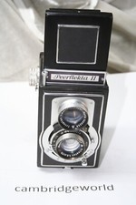 PEERFLEKTA II TLR 21/4X21/4 6x6 TWIN LENS REFLEX Camera 75mm MEYER TRIOPLAN LENS