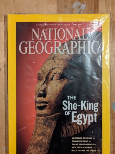 National Geographic Magazine Apr 2009. She-King of Egypt. Australia. Polar Bears - Bild 1 von 1