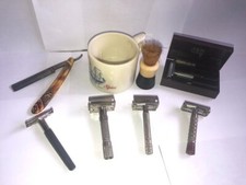 Antique GEM Razor Kit, Gillette Razor Lot!