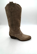 KIMERA - STIVALE DA DONNA TEXANO IN CAMOSCIO BEIGE