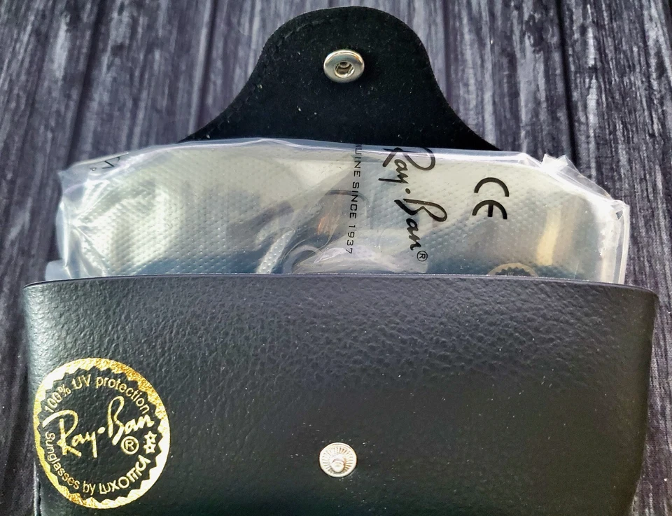 Never Worn Ray Ban 58x135mm 3025 Aviator Sunglasses Blk-Blk - Image 2 of 4