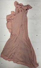 SHEIN Belle Pink Back Zip Sleeveless Dress Womens Size Large