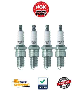 #ad New Genuine 4 Pack NGK 6578 BPR4ES Solid Standard Spark Plugs $15.69