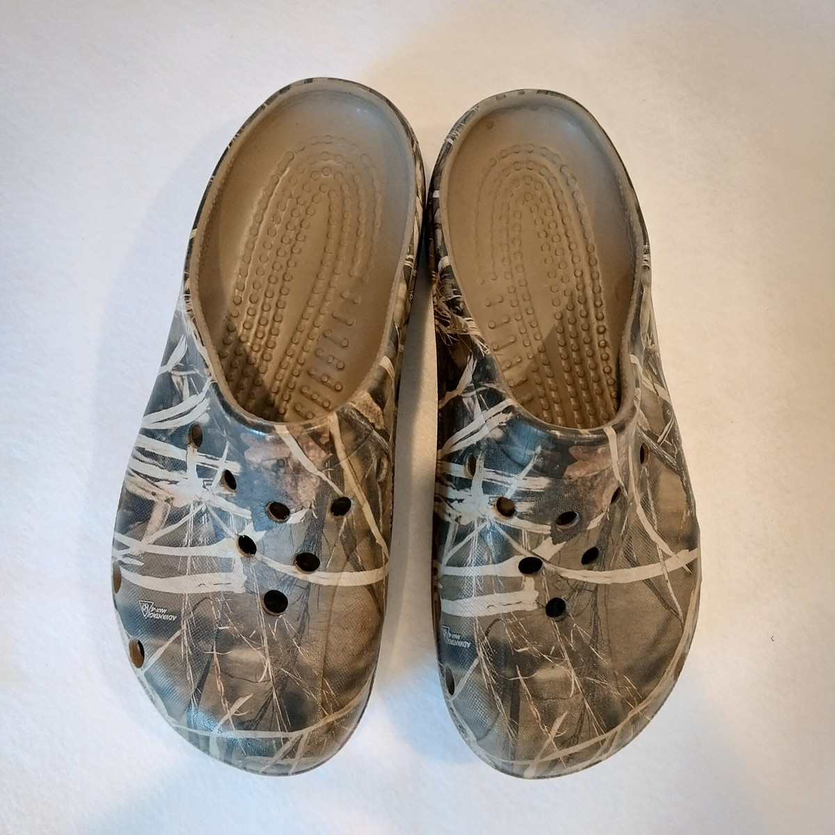 Crocs Realtree Clogs Mens 9 Womens 11 Camo Green Advantage