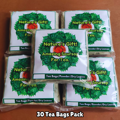 Soursop Graviola Leaves Tea Bags Hojas De Guanabana Annona Muricata Leaf Tea