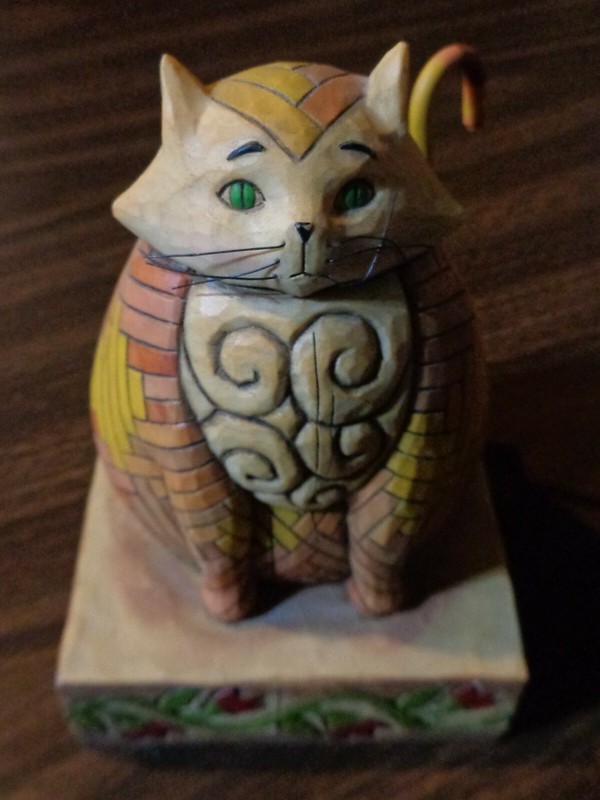 "ELIJAH" THE CAT:  JIM SHORE HEARTWOOD CREEK COLLECTIBLE:  2003