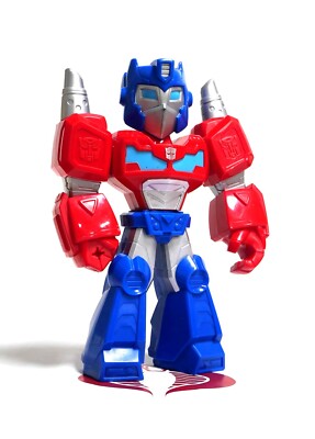 Transformers Rescue Bots Academy Action Figure 10'' Optimus Prime Hasbro 2018 