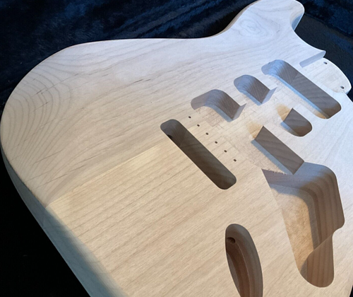Stratocaster Guitar Body AMERICAN Made ULTRA Style - Picture 4 of 6