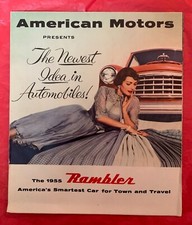 1955 Rambler "CUSTOM / CROSS COUNTRY / COUNTRY CLUB" - Original Car Brochure