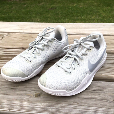 Nike Kobe Mamba Instinct Shoes Men's Size 7.5 Platinum White Nike Kobe Mamba Instinct Shoes Men's Size 7.5 Platinum White