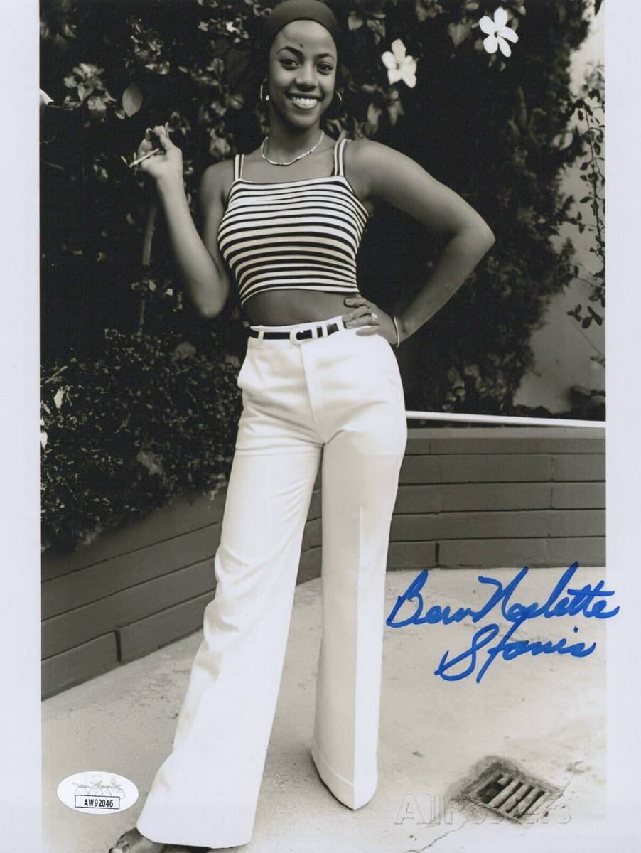 BERNADETTE STANIS Hand Signed GOOD TIMES 8x10 Photo Autograph JSA