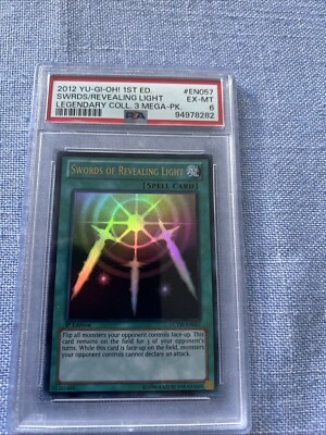 YUGIOH SWORDS OF REVEALING LIGHT LCYW-EN057 1ST EDITION PSA 6 | eBay