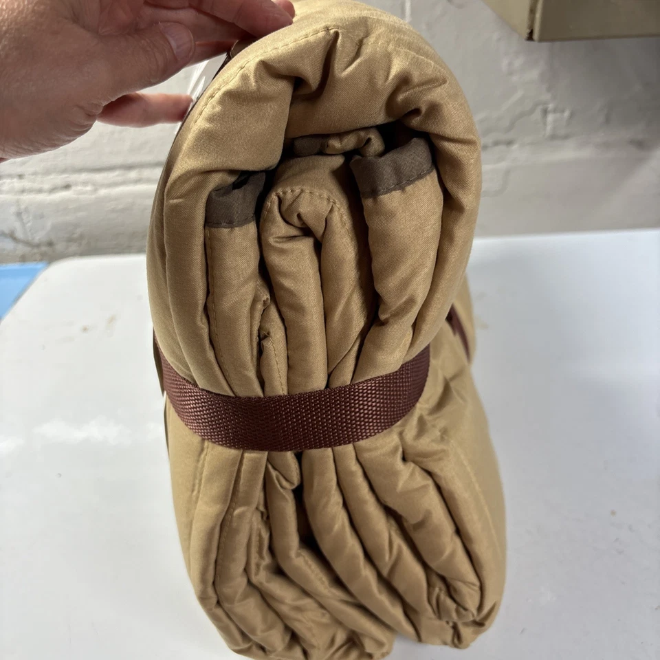 ARK Hotel Collection Full/queen Coverlet Quilt Tan NEW 92x 96” - Image 3 of 4