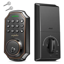 ARPHA Keyless Entry Smart Door Lock Anti-Peeping Password Electronic Keypad Lock