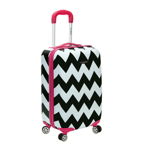 Rockland Luggage 20" Hard Sided Spinner Carry On Luggage F191 at eBay