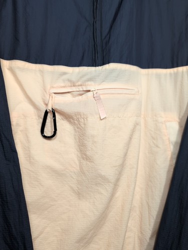 Nike SB Anorak 1/2 Cremallera Chaqueta Embalable con Capucha Para Hombres Talla S Rosa Azul Ligera - Imagen 4 de 9