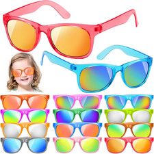 12 Pack Kids Sunglasses UV Protection Party Favors Hawaiian Birthday 12 Colors
