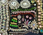 Rhinestone Costume Jewelry Lot Vintage To Modern High Quality