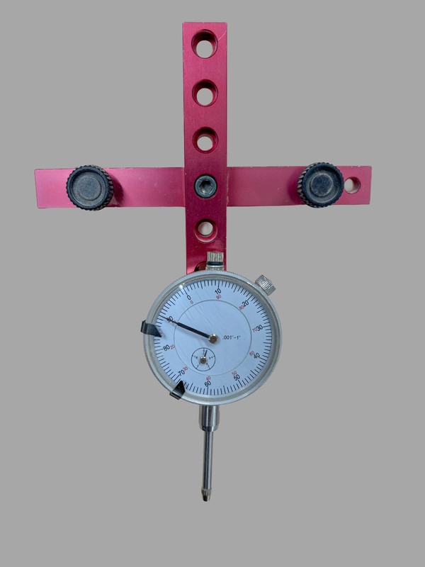 Table Saw Alignment Calibration Tool with Precision Dial Indicator