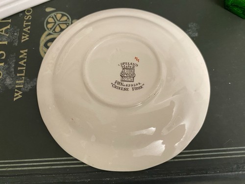 Vintage Copeland Spode Chinese Rose 3 x Demitasse Cups and Saucers - Picture 11 of 16