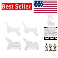 Durable Beard Shaping Tool Set - Trim Sideburns  Necklines Professionally