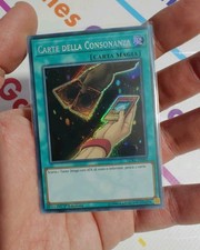 Yu-Gi-Oh geheime seltene KONSONANZKARTEN LCKC-IT092 ITALIENISCH 1. AUFLAGE