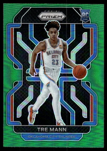 Tre Mann 2021-22 Panini Prizm #274 Thunder Insert ? SEE SCAN! FREE SHIP