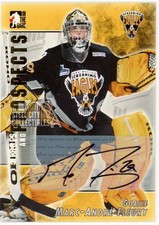 Marc-Andre Fleury 2004 In The Game Heroes Prospects Rookie Autograph Card A-MF3
