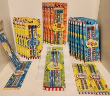 NEW Dr Seuss Lot of 22 Packs Pencils Gel Pens Bookmarks Teacher School Supplies