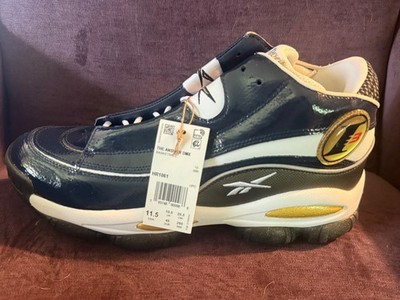 Size 11.5 - Reebok The Answer DMX 2022 Black White Gold