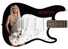 Orianthi Signed Custom Graphics Guitar ACOA