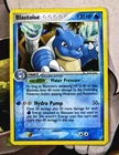 ​Blastoise 14/100 EX Crystal Guardians Cosmos Holo Rare Vintage Pokemon Card LP