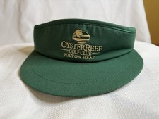 Oyster Reef Golf Club Hilton Head SC Vintage Visor Hat Cap USA made