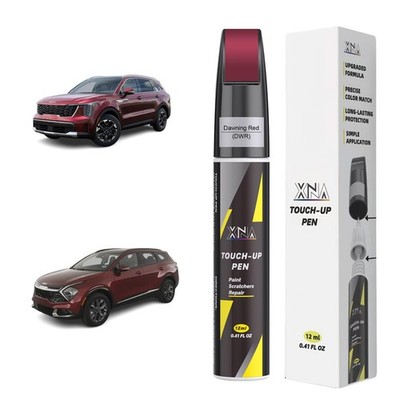 Dawning Red(DWR) for KIA Touch Up Paint, 2 in 1 Car Scratch Remover with Pen ...