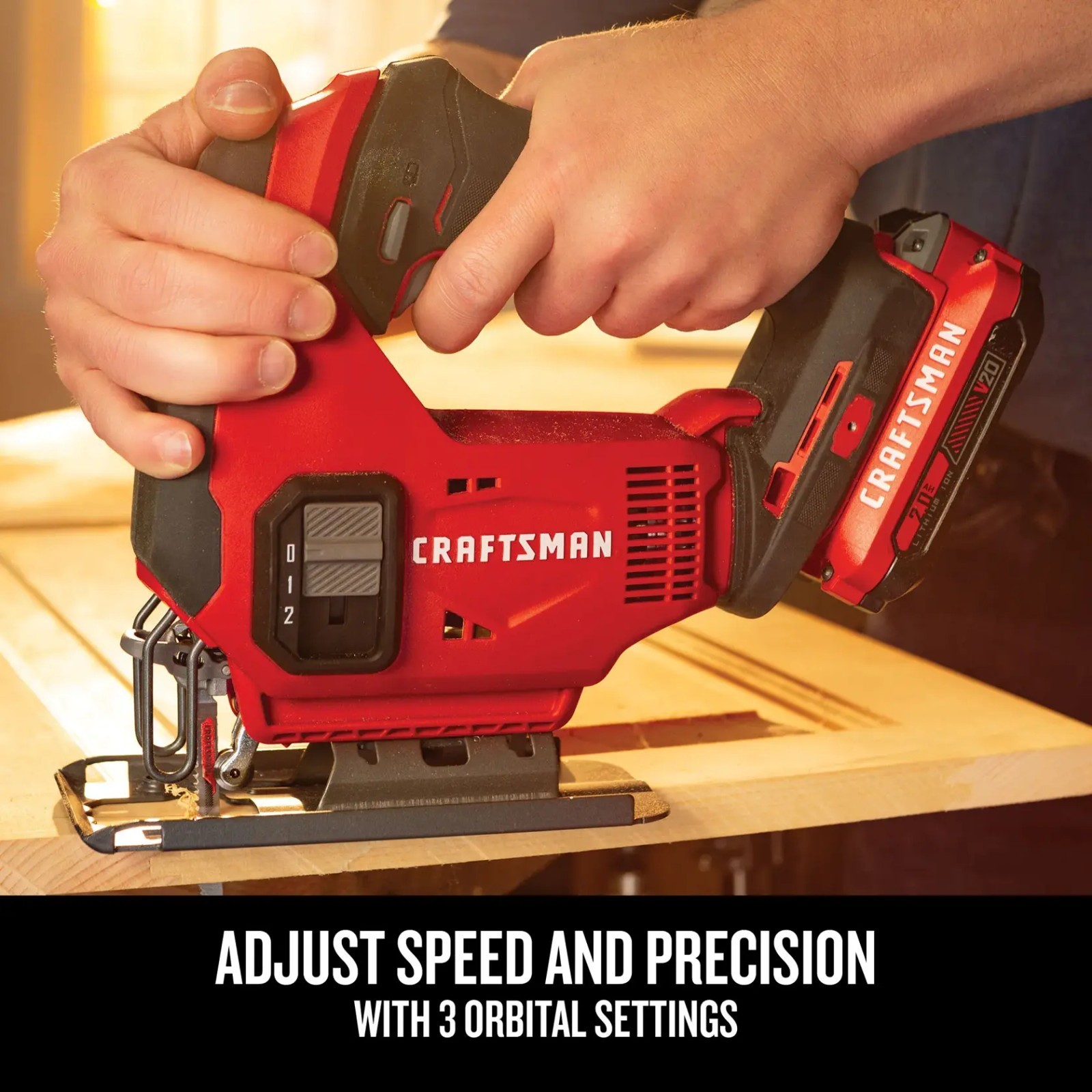 Craftsman V20  CMCS600 Variable Speed Jig Saw, (Tool Only)